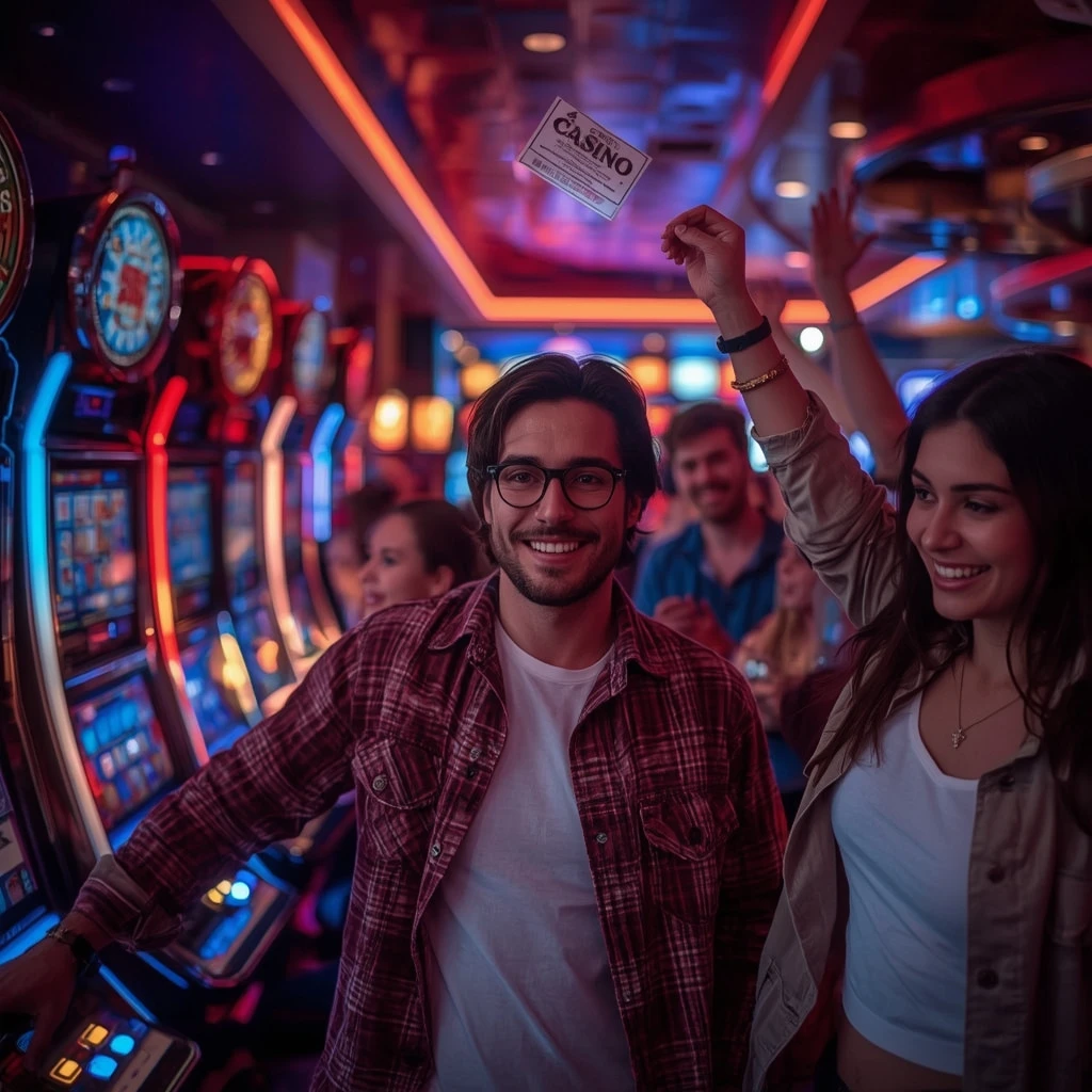 a person with a Winmatch Casino bonus