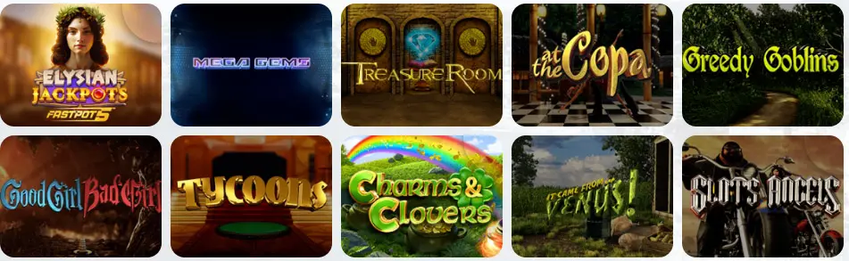 Jackpots at WINMATCH CASINO